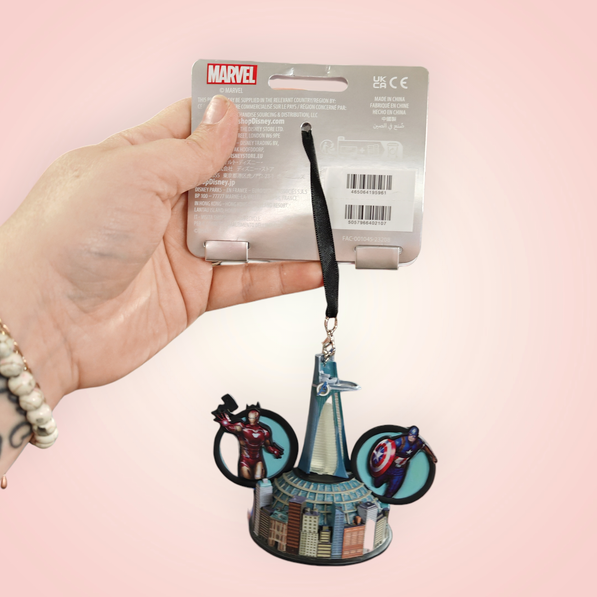 Ornement tour Marvel lumineuse