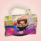 Porte clé monnaie monchhichi