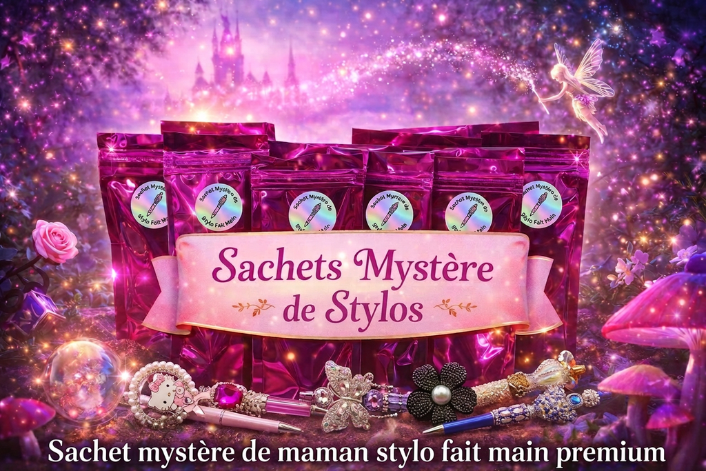 Sachet mystère de maman stylo fait main premium