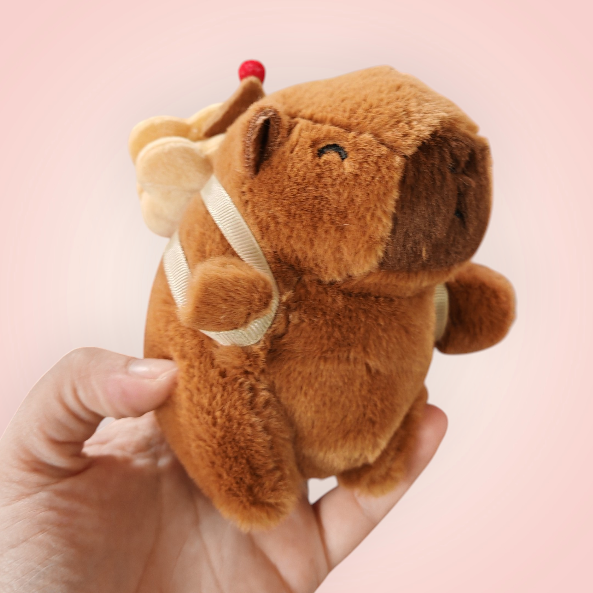 Porte clés doudou capybara