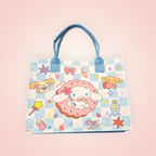 Tote bag en feutrine sanrio couleur au choix
