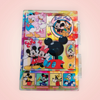 Carnet acrylique Mickey Minnie
