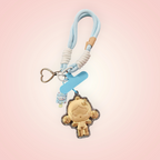 Porte clé bag clip school panda