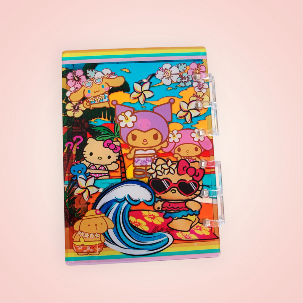 Carnet acrylique hello kitty