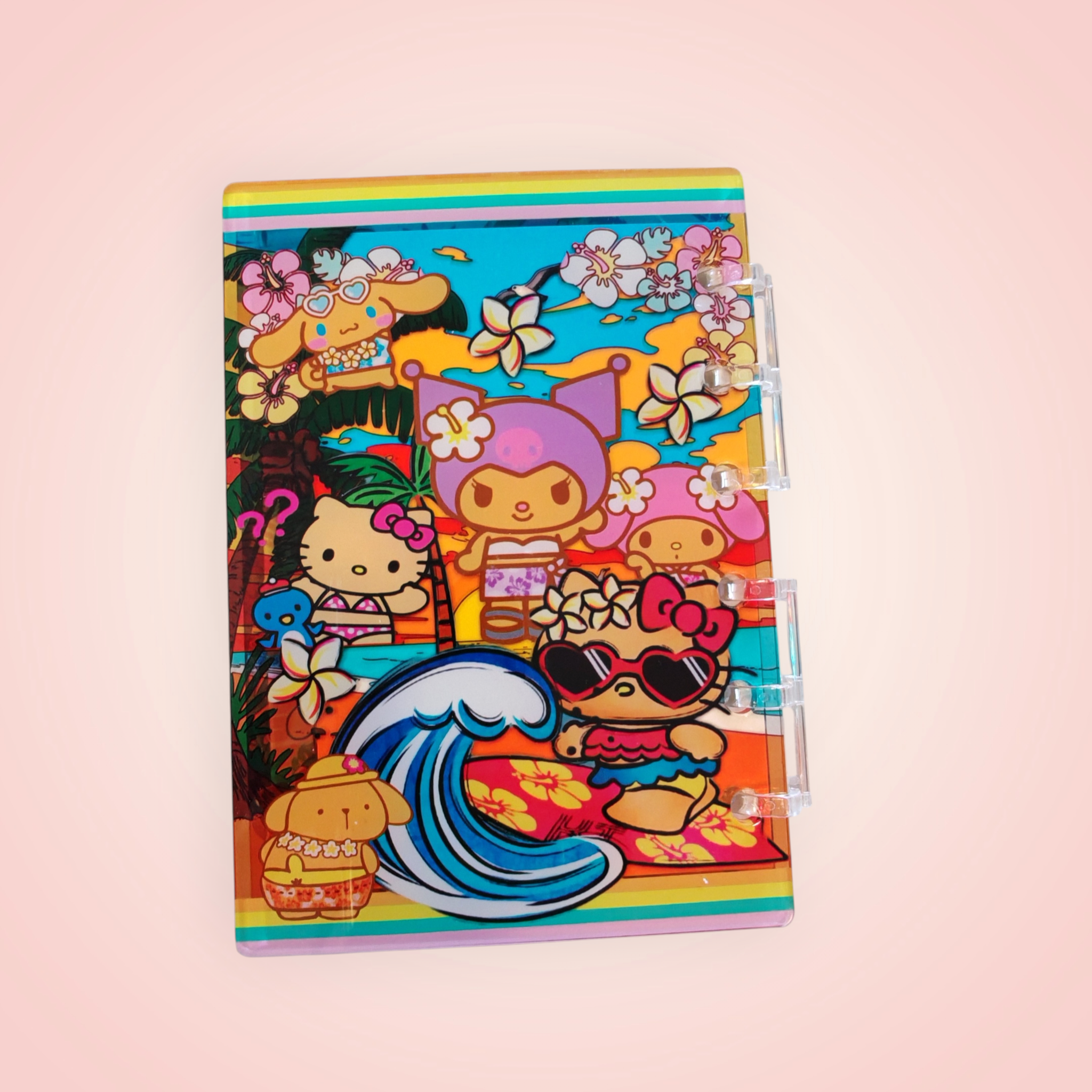Carnet acrylique hello kitty