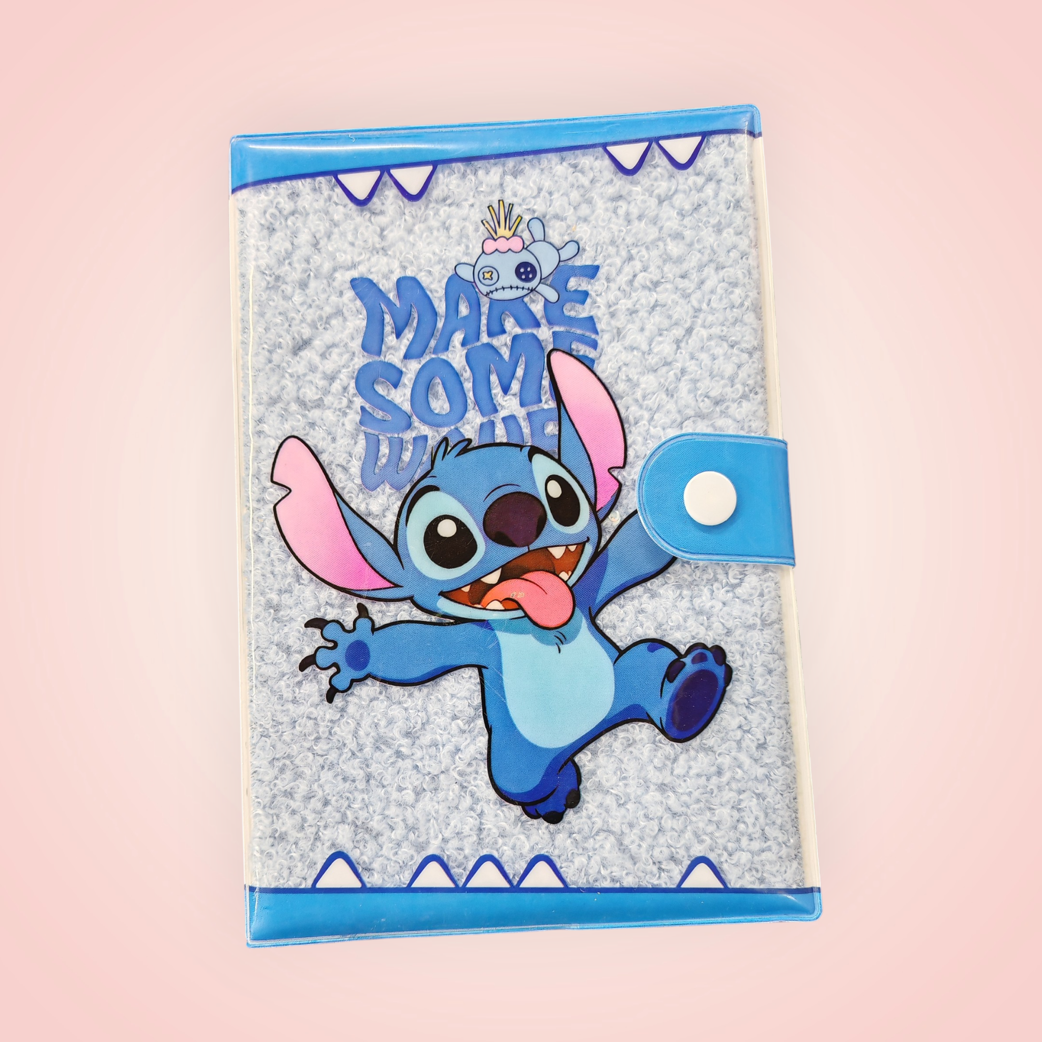 Carnet stitch page coloré