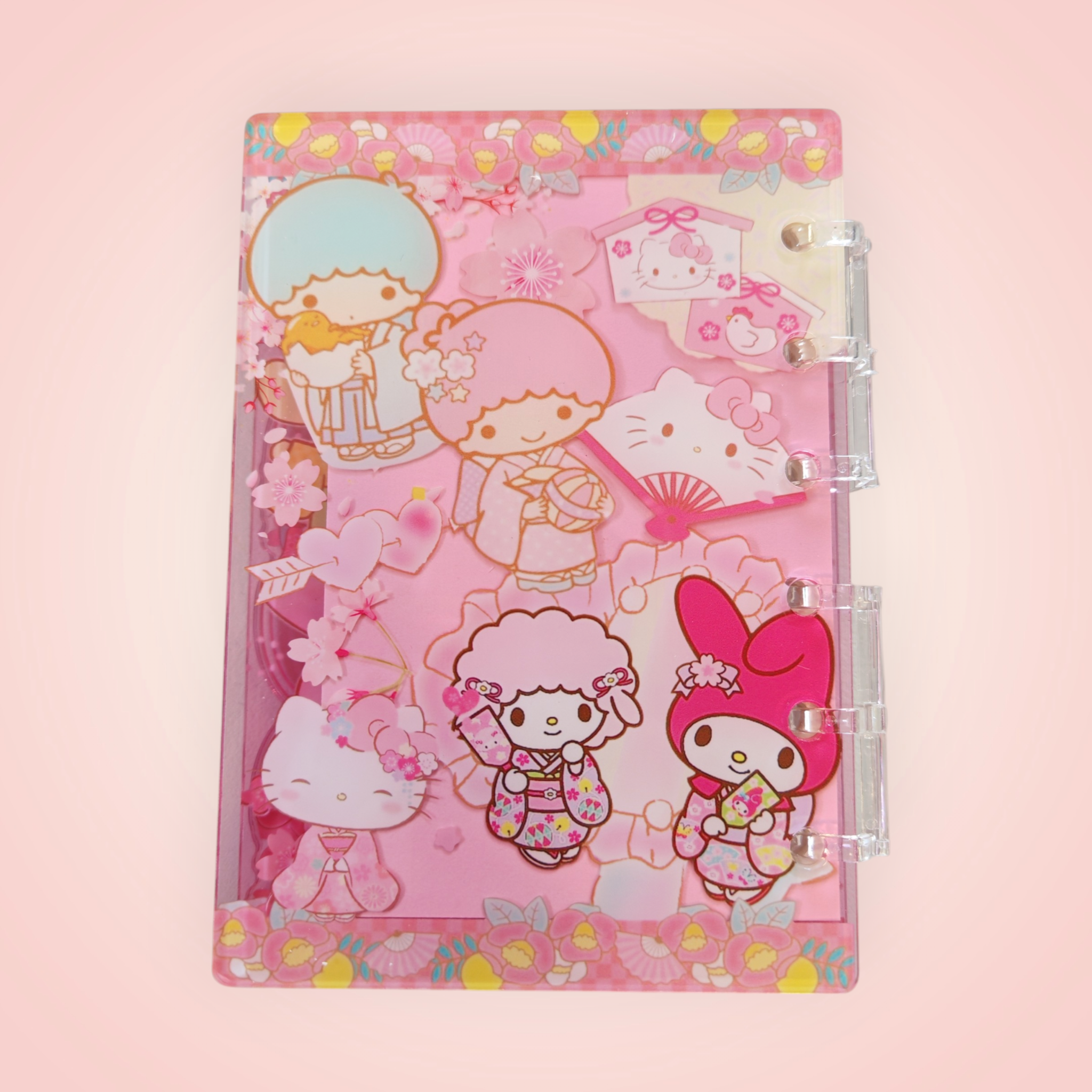 Carnet acrylique hello kitty