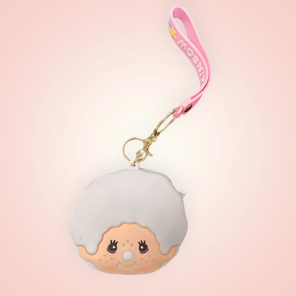 Porte clé porte monnaie monchhichi