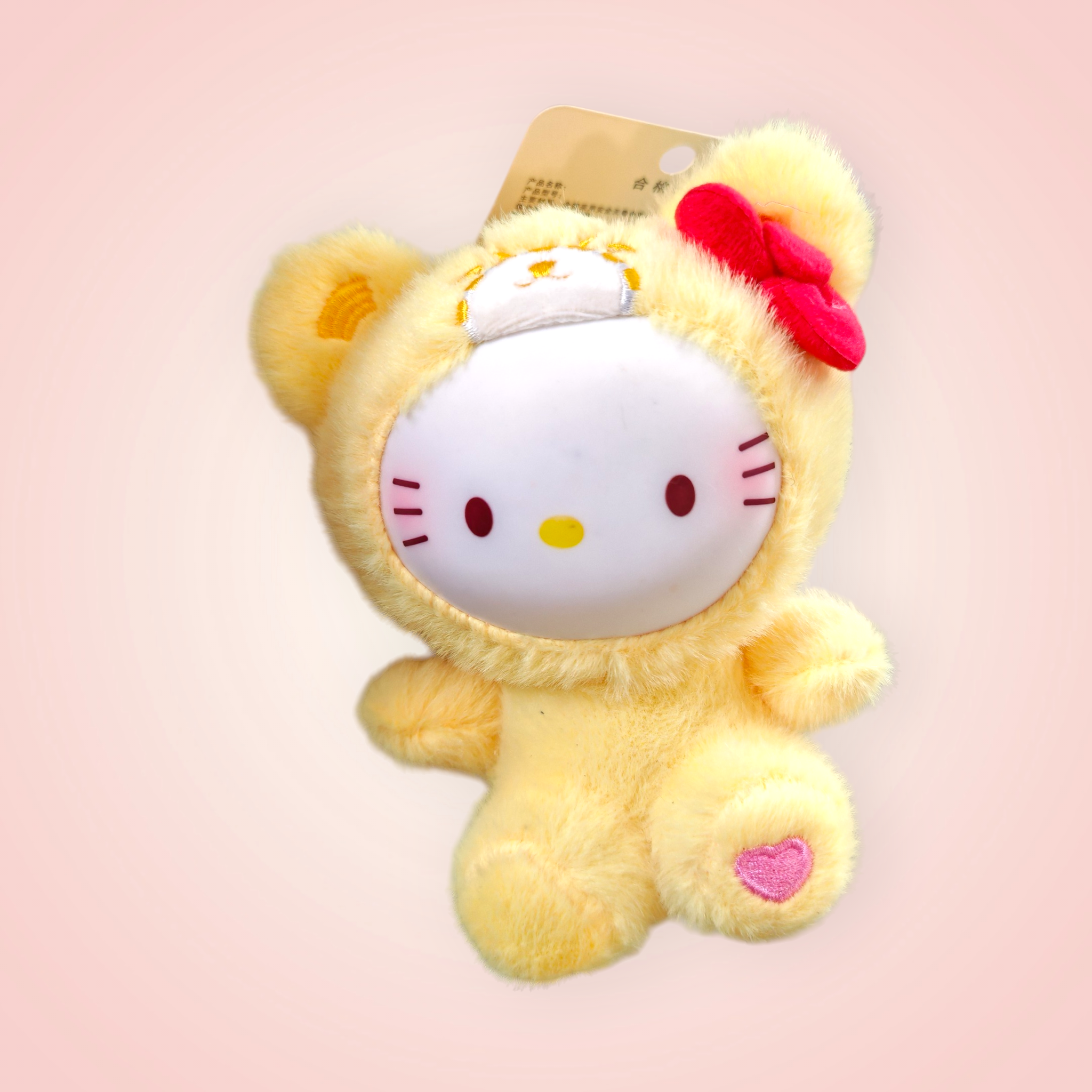 Porte clés doudou hello kitty ours