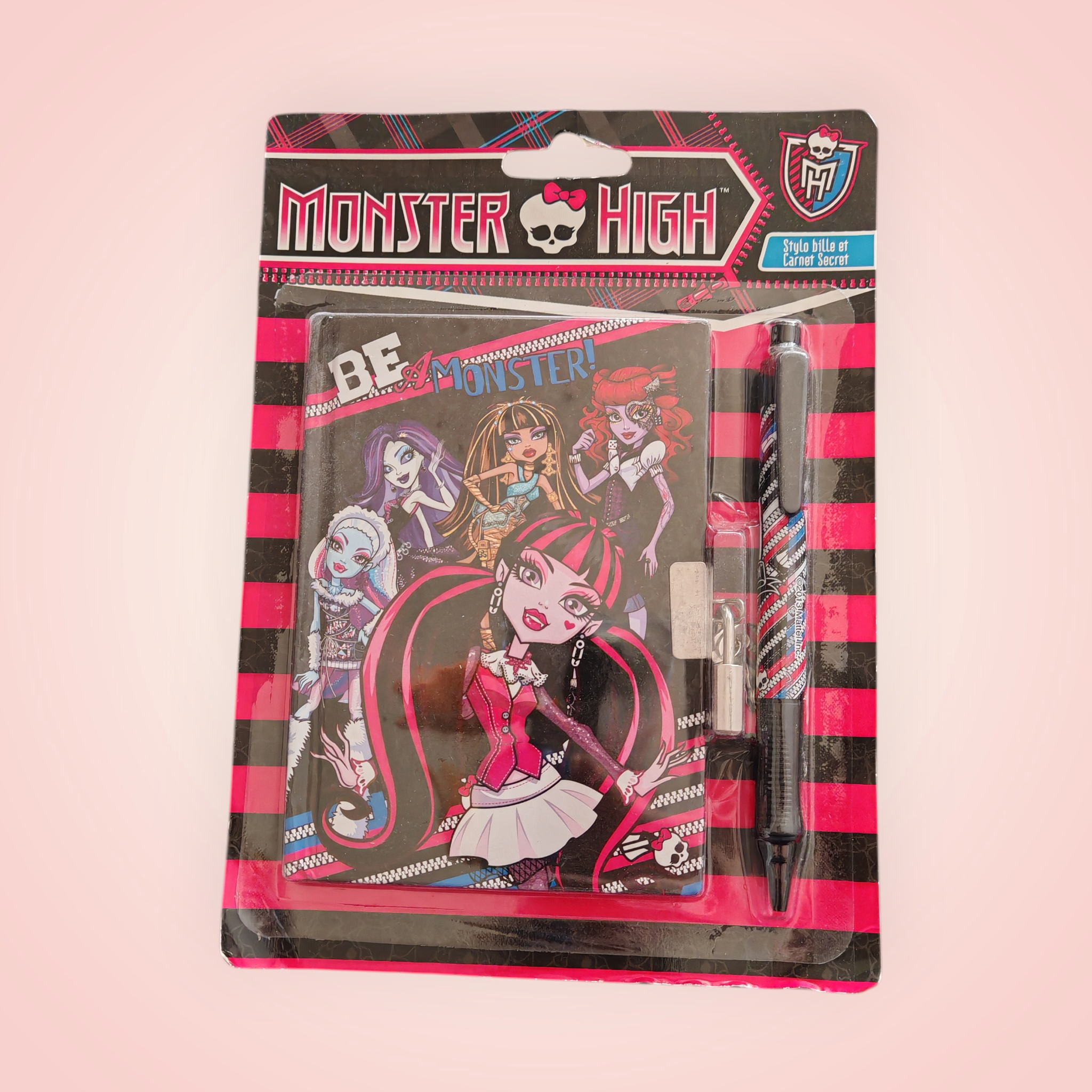 Carnet et stylo monster high