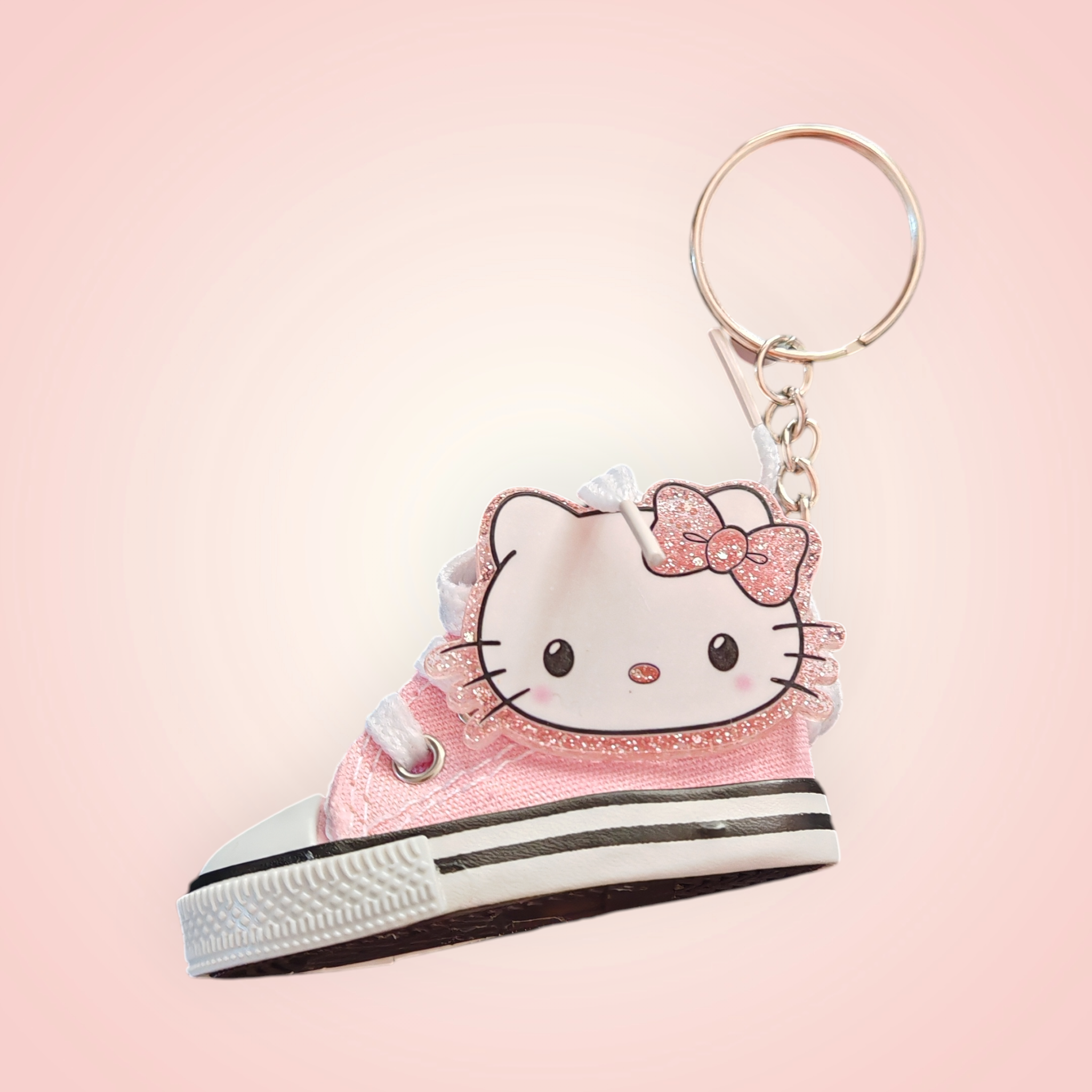 Converse porte clés hello kitty ange et démon