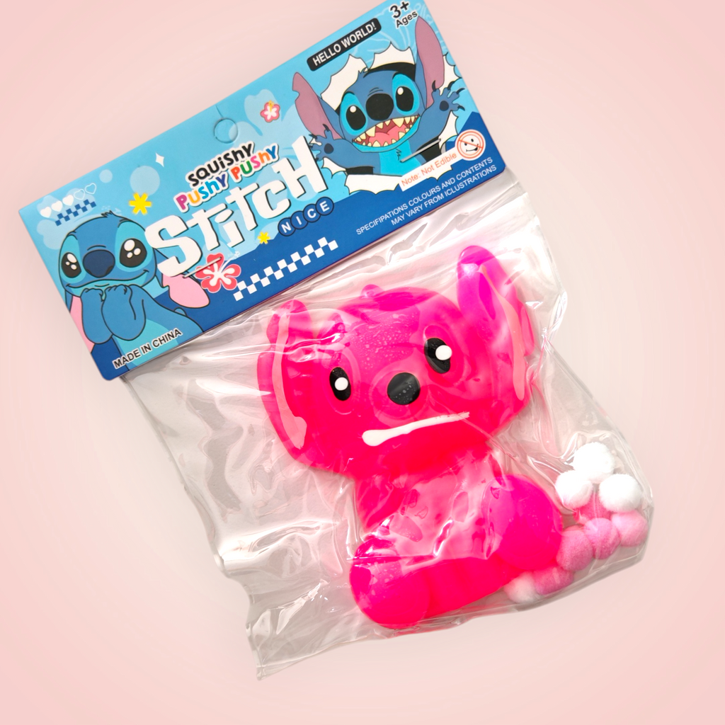 Squishy stitch bleu ou rose