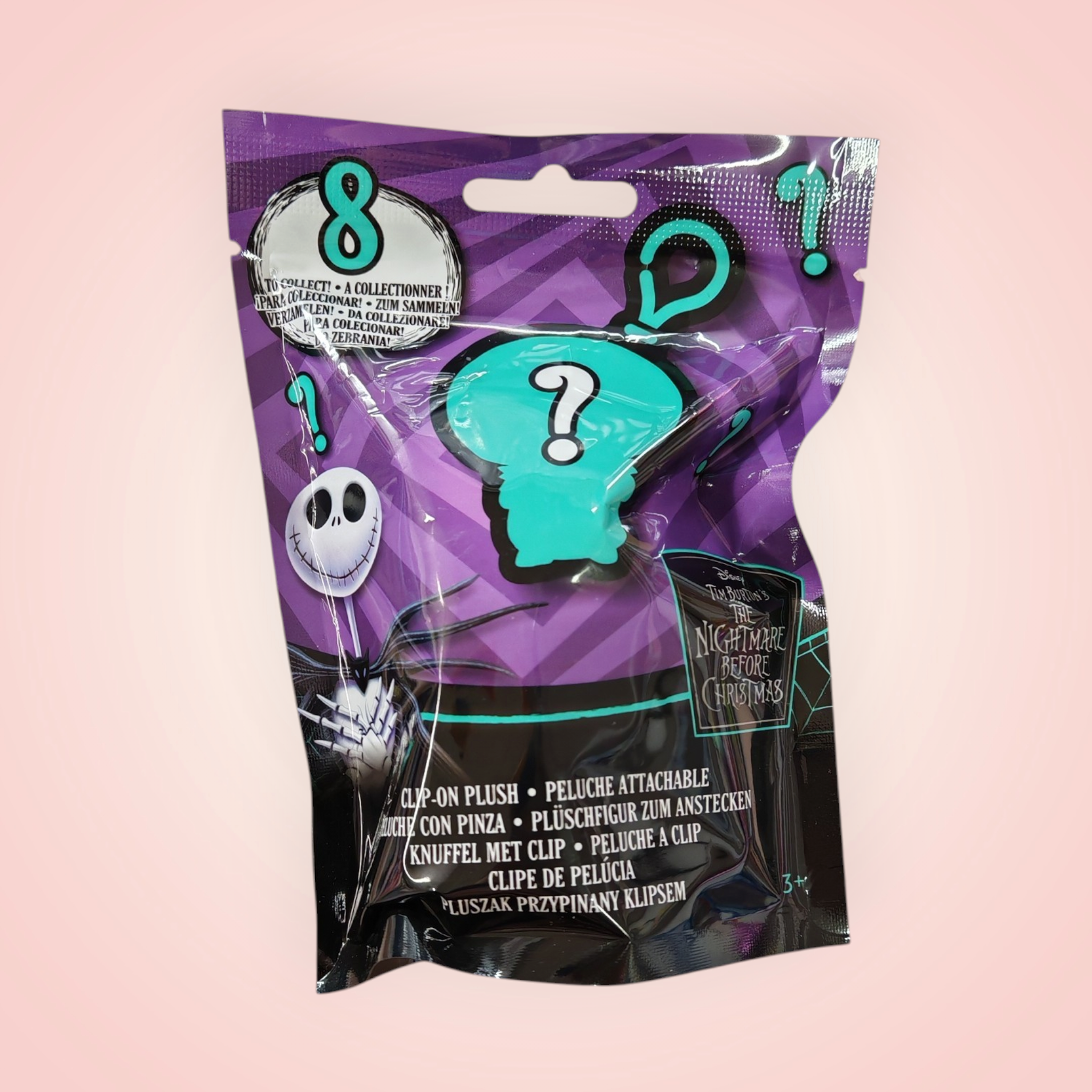 Bag clip mystère peluche jack