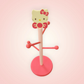 Porte tasse en bois hello kitty