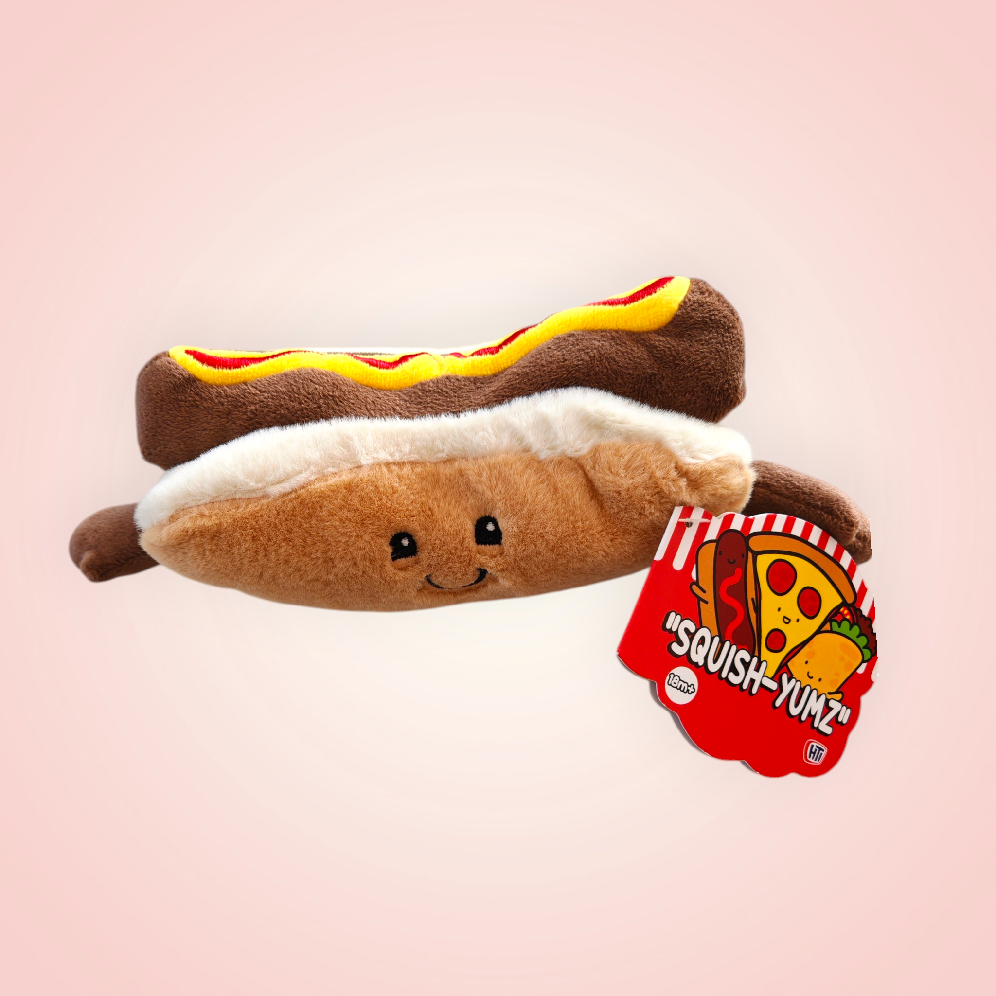 Peluche Squishy hotdog