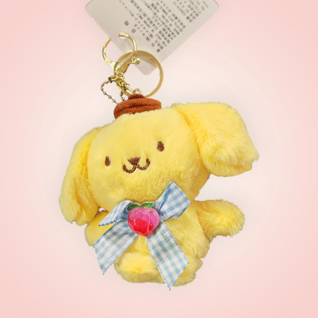 Porte-clé doudou Hello Kitty pêche