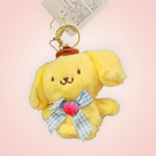 Porte-clé doudou Hello Kitty pêche