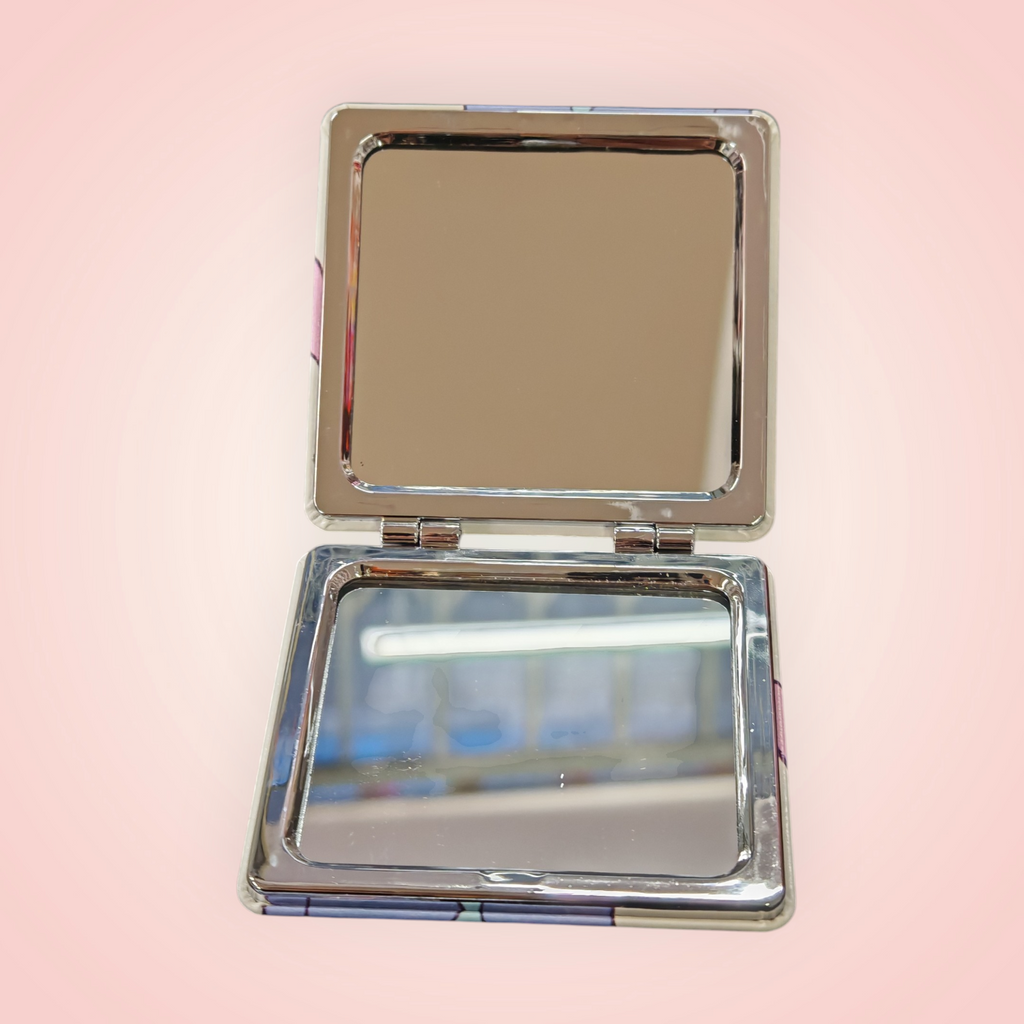 Mirroir de poche double stitch modèle aux choix