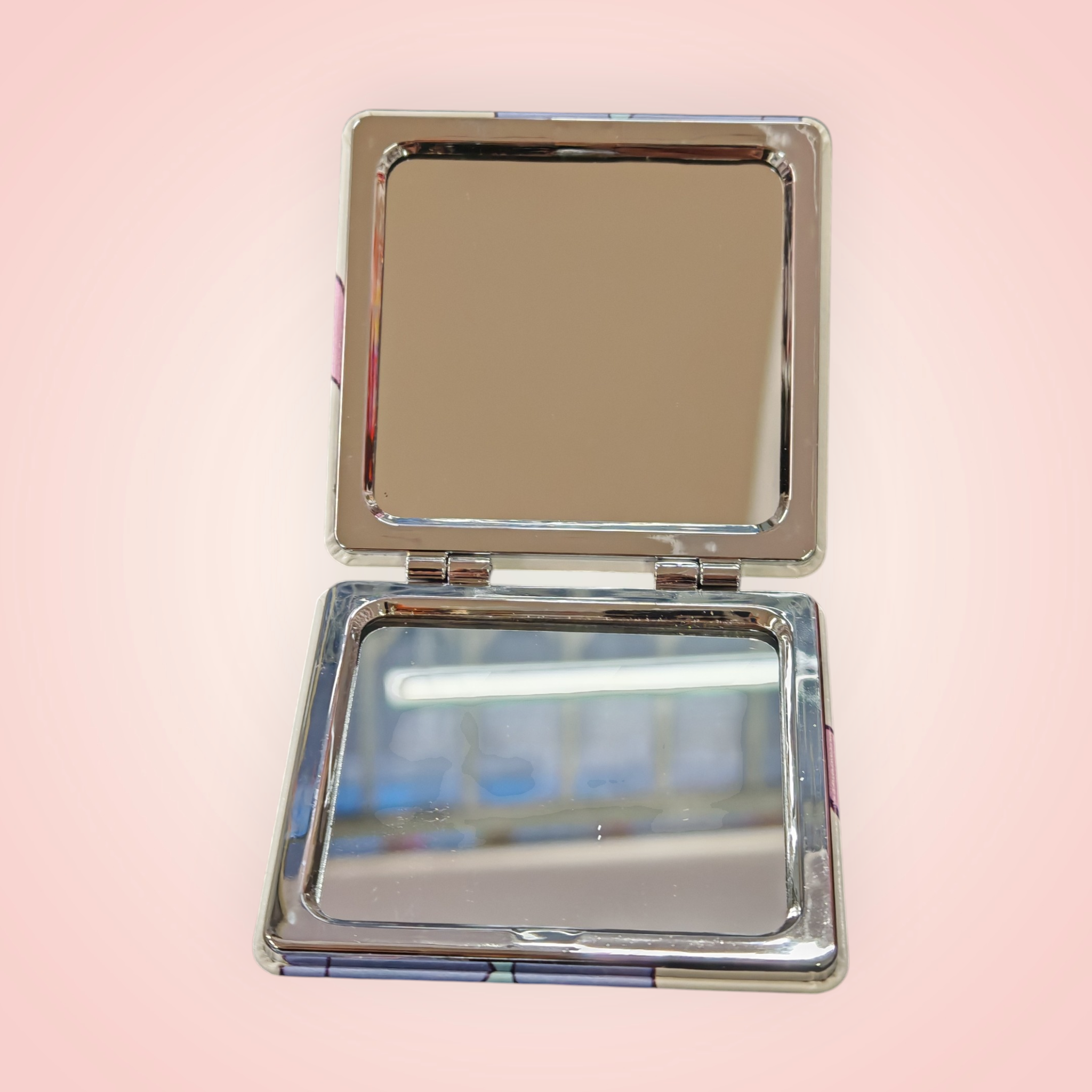 Mirroir de poche double stitch modèle aux choix