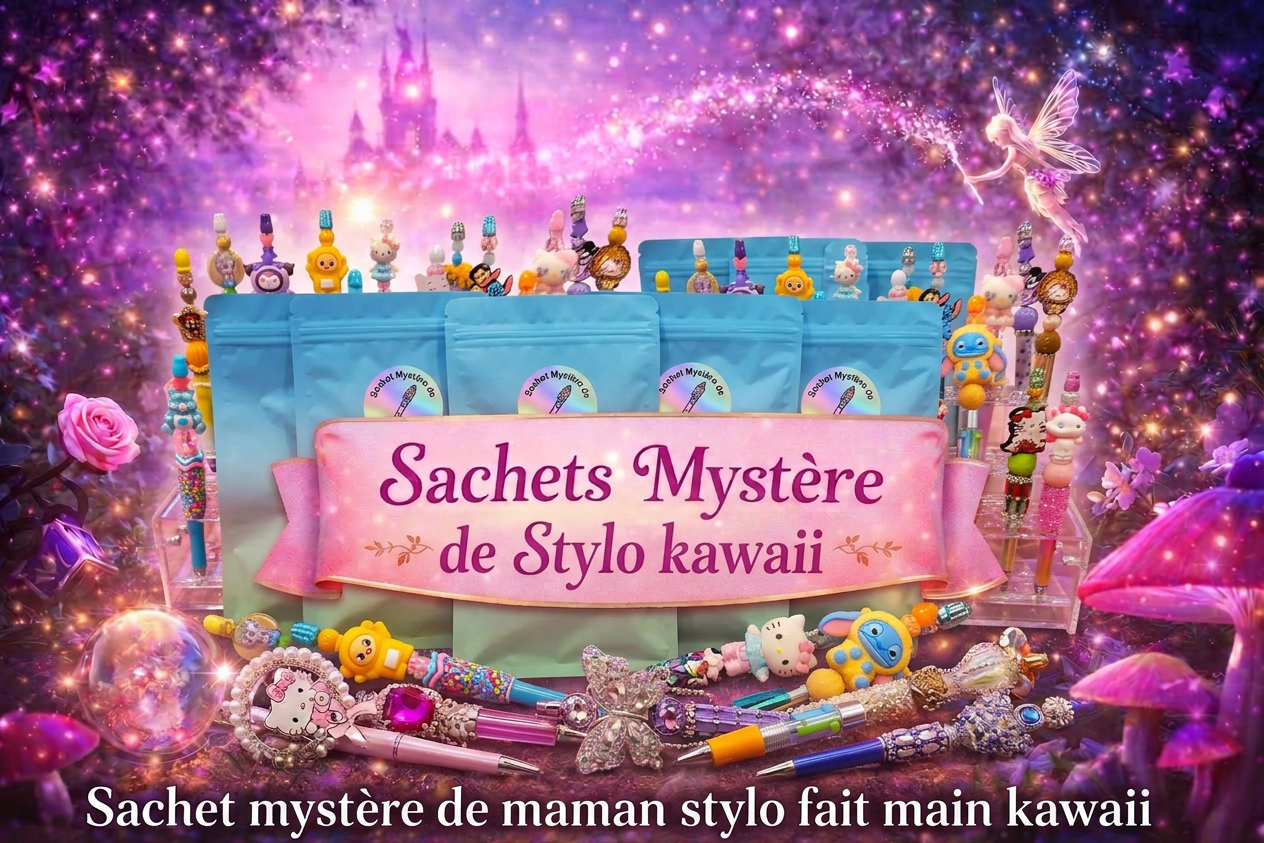 Sachet mystère de maman stylo fait main kawaii