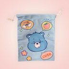 Pochette tissus bisounours