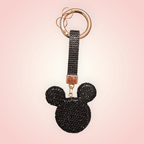 Porte-clé strass tête de Mickey