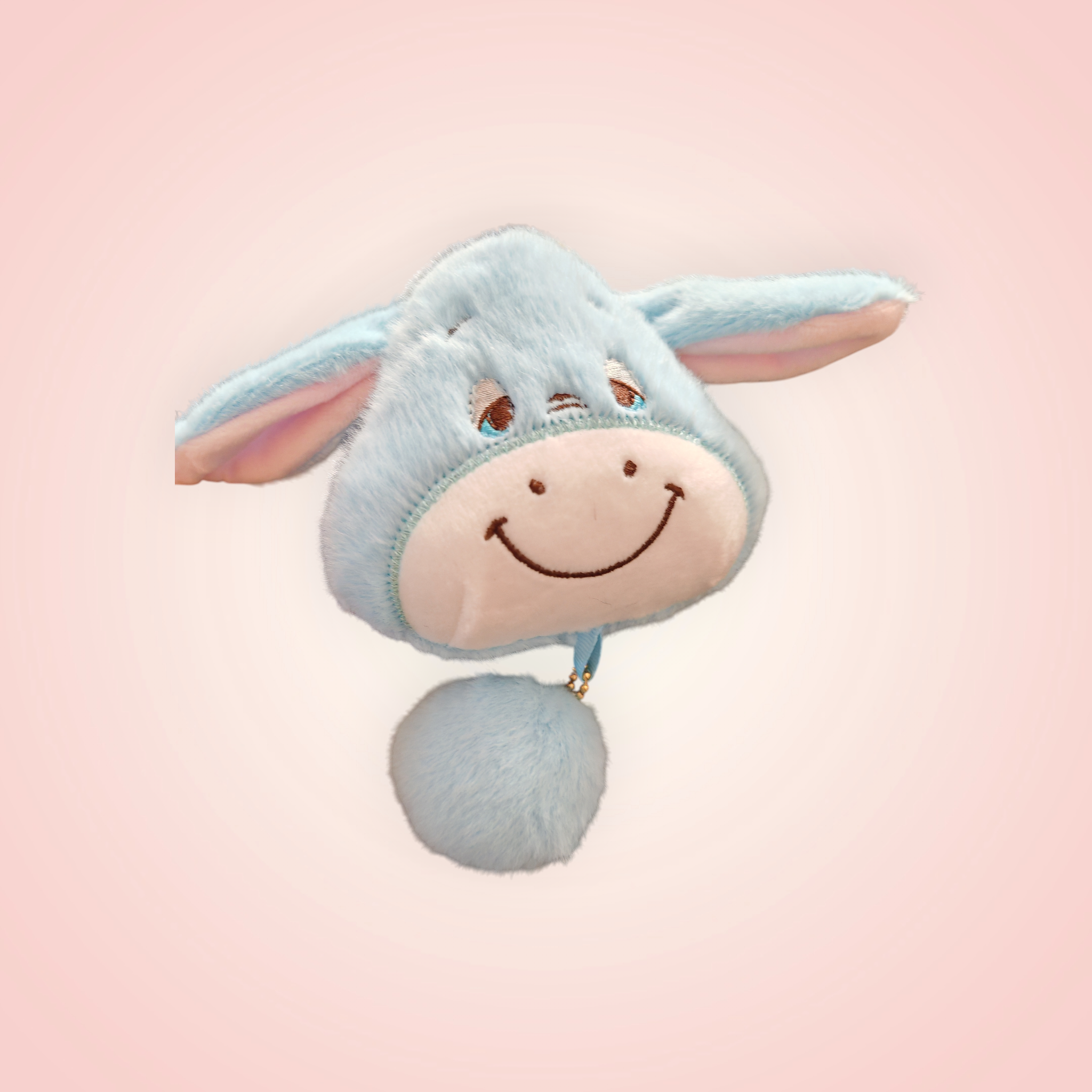 Tête doudou porte clé Winnie et ses amis