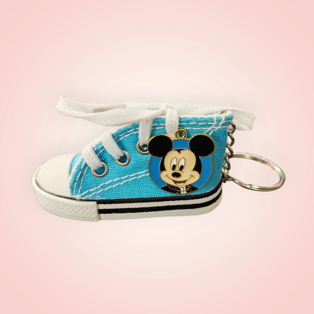 Porte clés converse Minnie et Mickey
