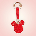Porte-clé strass tête de Mickey