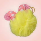 Porte clés pompom minnie