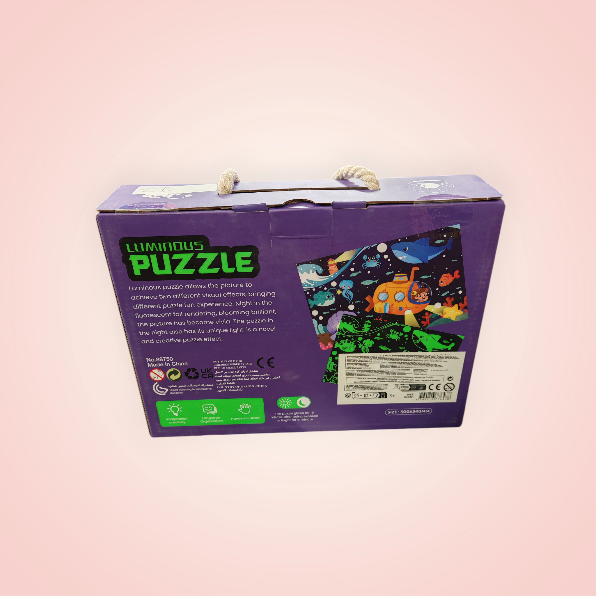 Puzzle lumineux