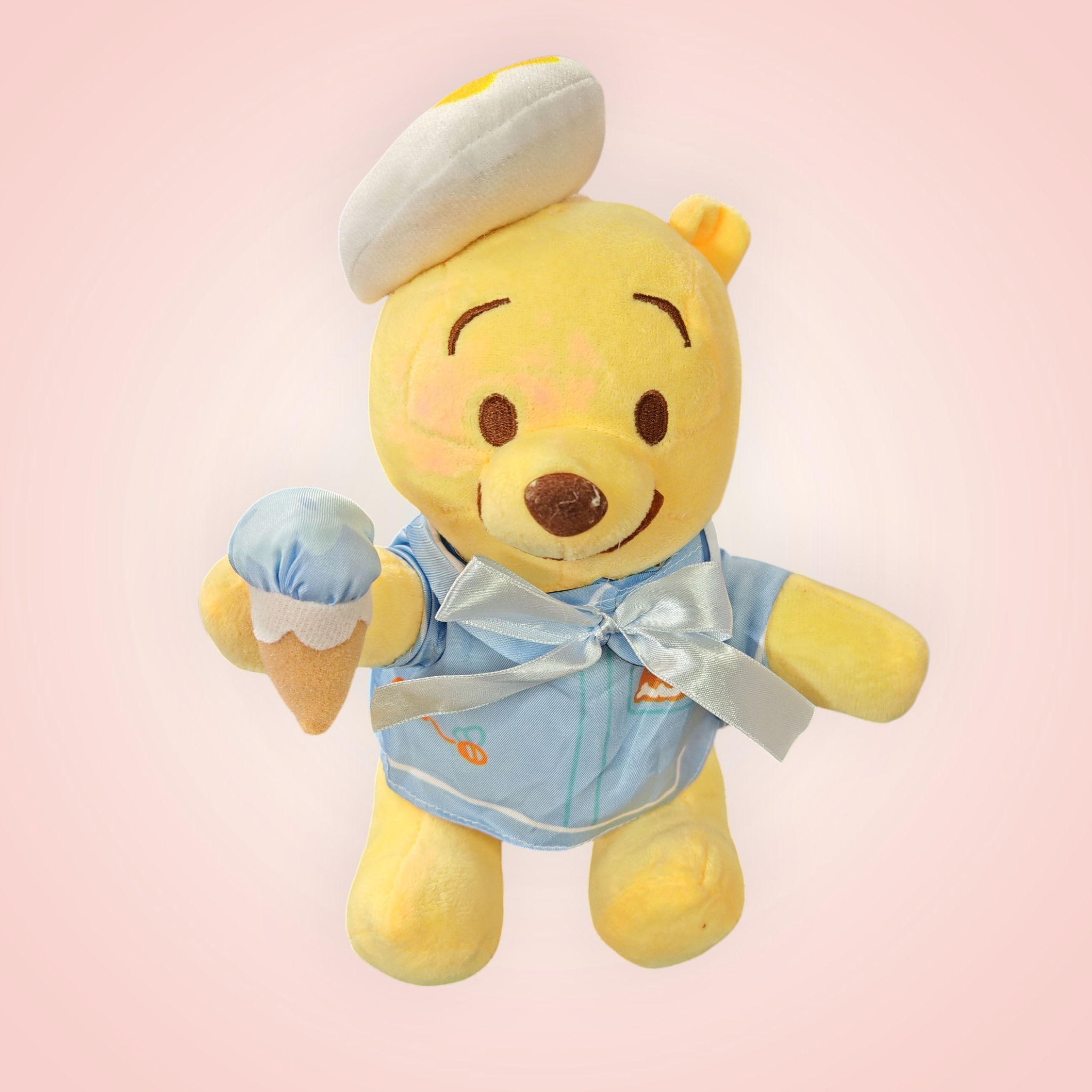 Peluche Winnie l'ourson glace
