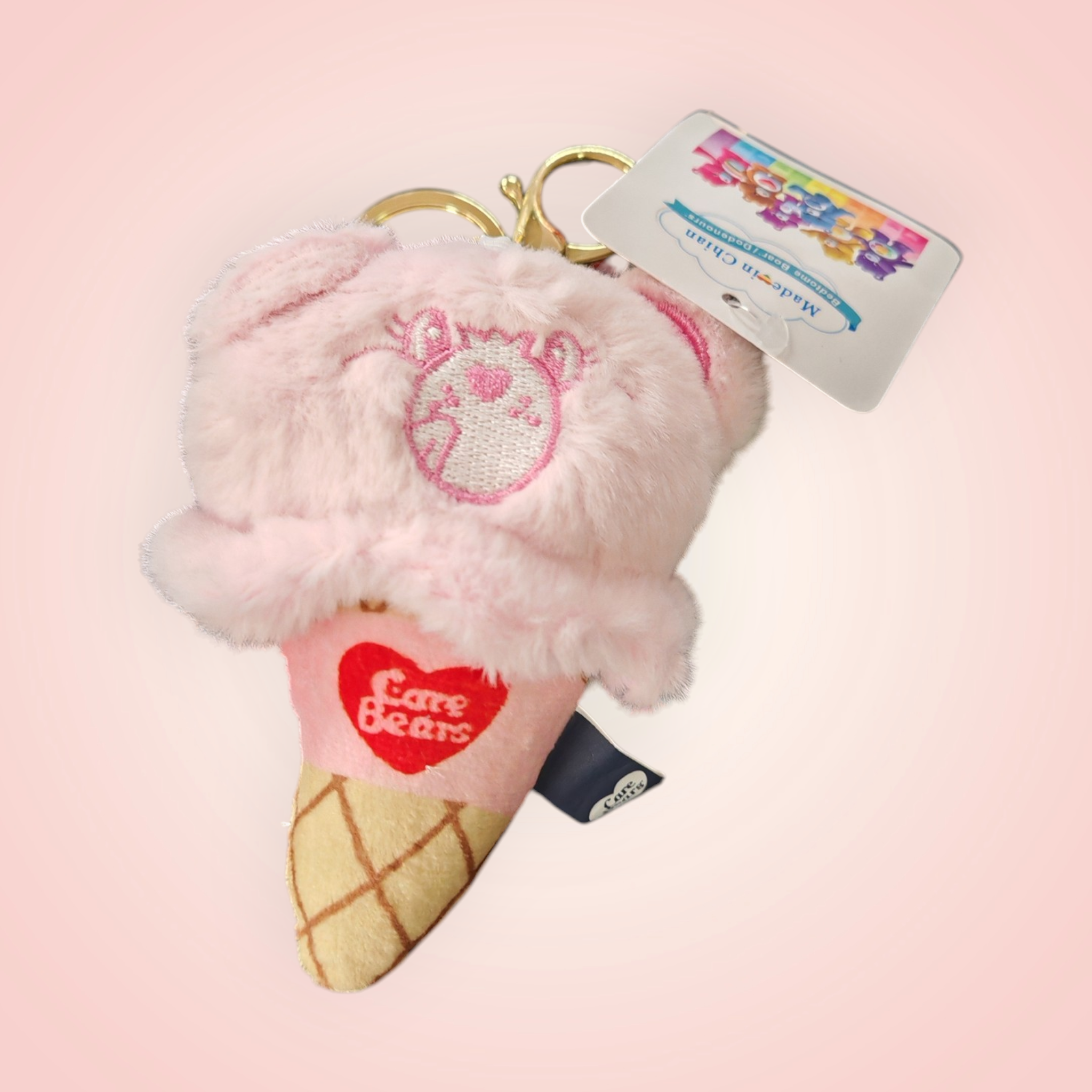Glace porte clés bisounours