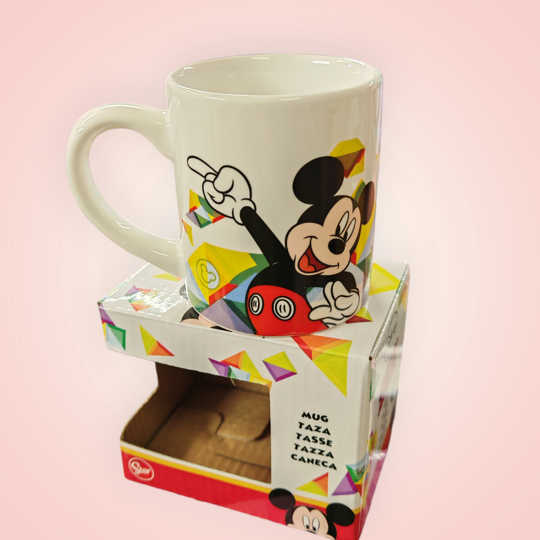 Tasse Mickey avec un défaut