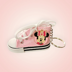 Porte clés converse Minnie et Mickey