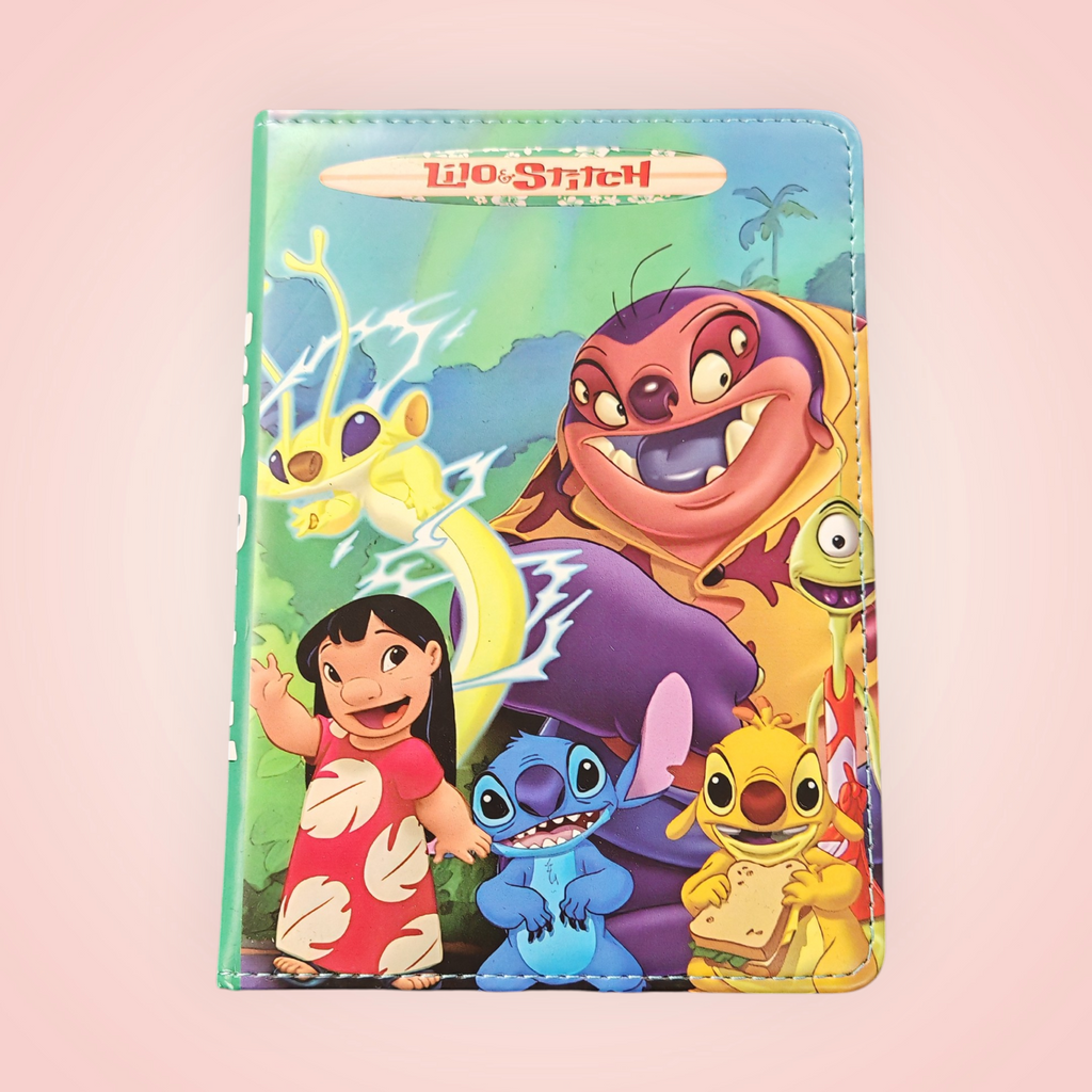 Carnet stitch pages coloré modèle au choix