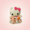 Figurine hello kitty en verre aux choix