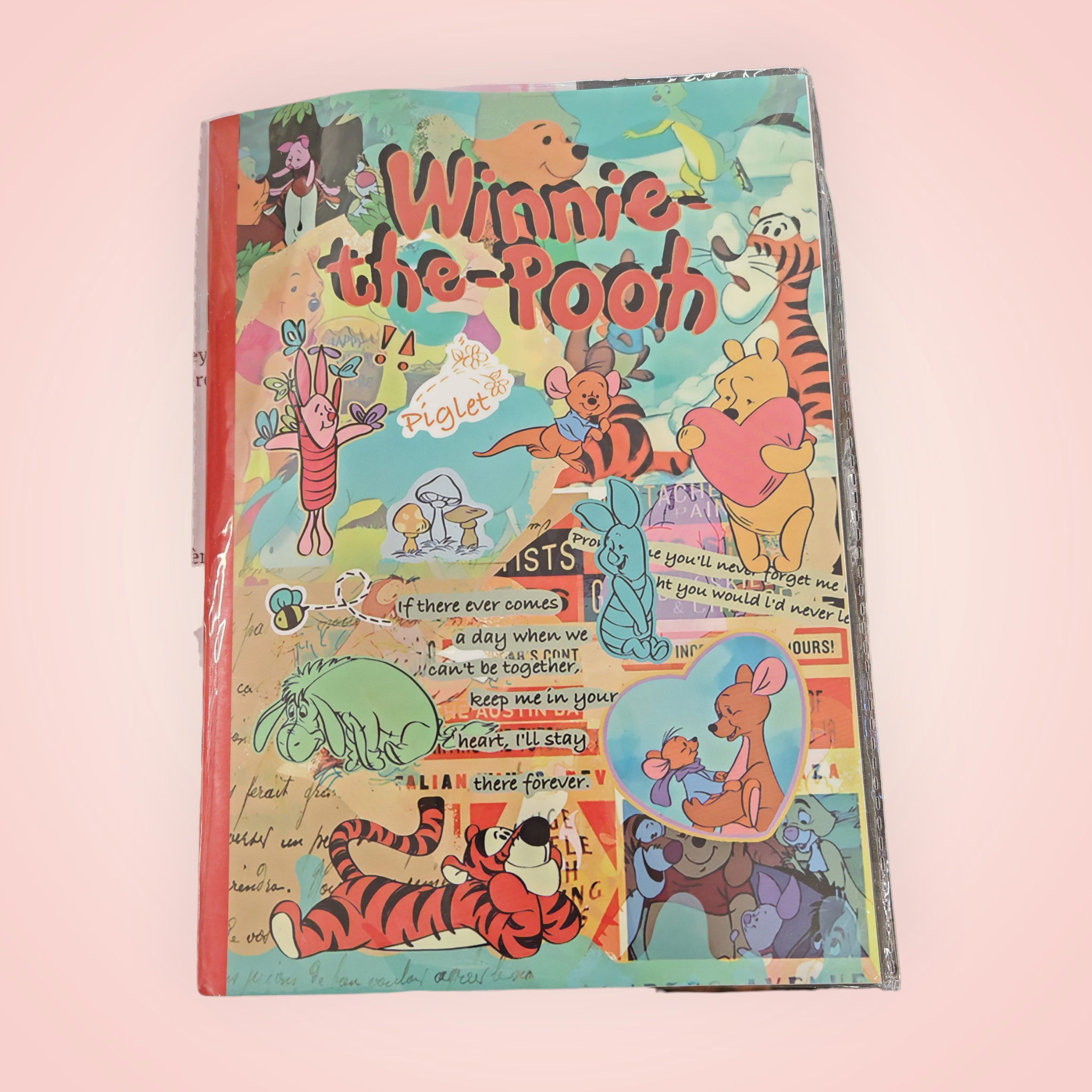 Cahier A4 Winnie l'Ourson different modèle
