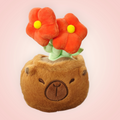 Fleur peluche capybara