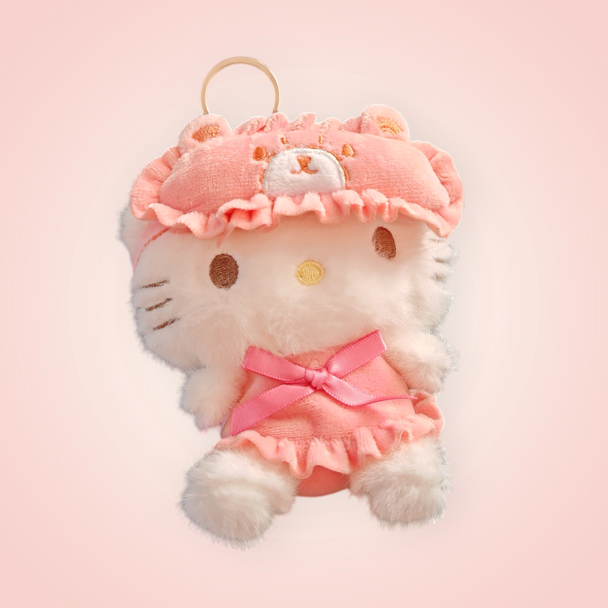 Porte clés doudou hello kitty et ses amis