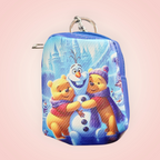 Porte-clé monnaie reine des Neiges Winnie l'Ourson