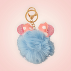 Porte clés pompom minnie