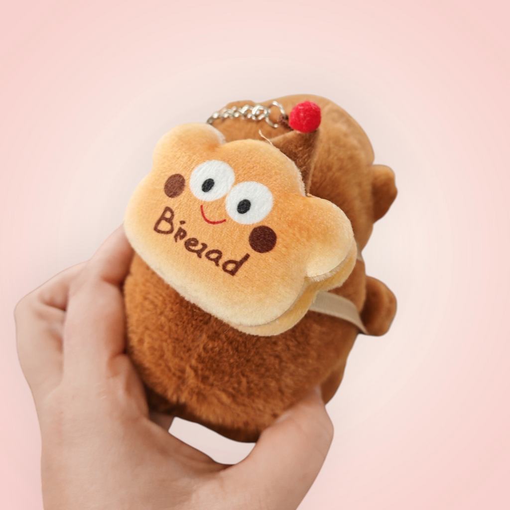 Porte clés doudou capybara