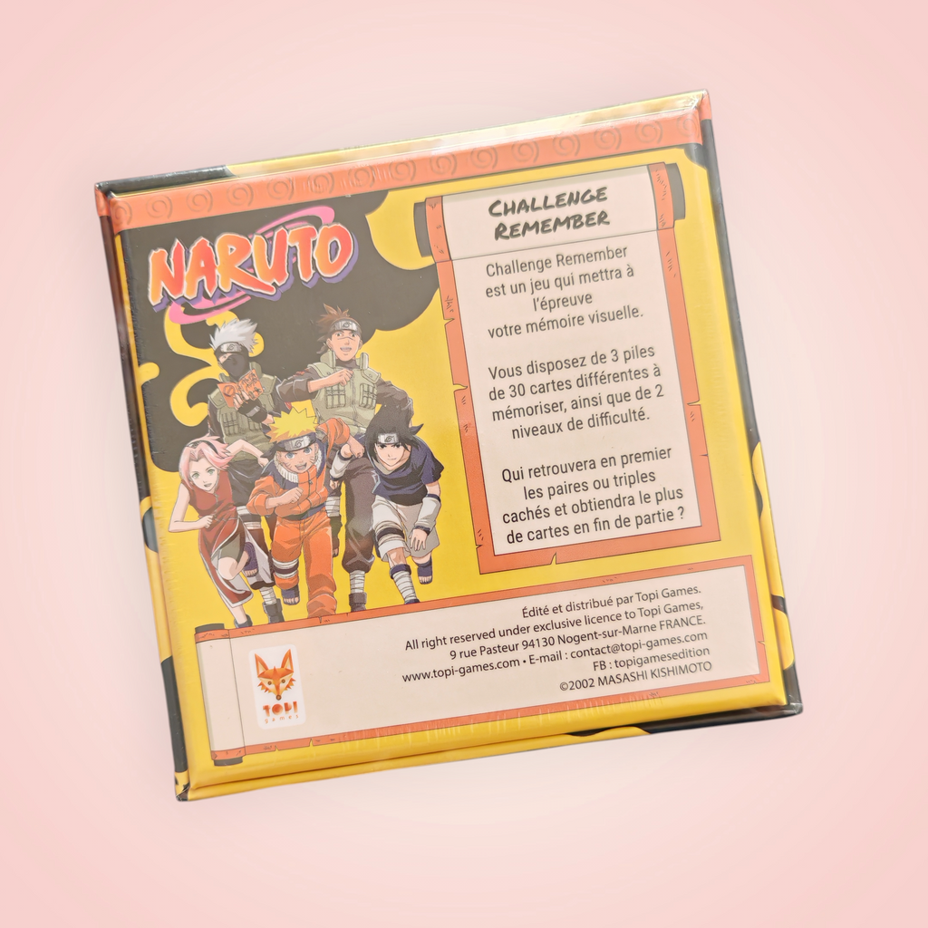 Jeux de memo naruto
