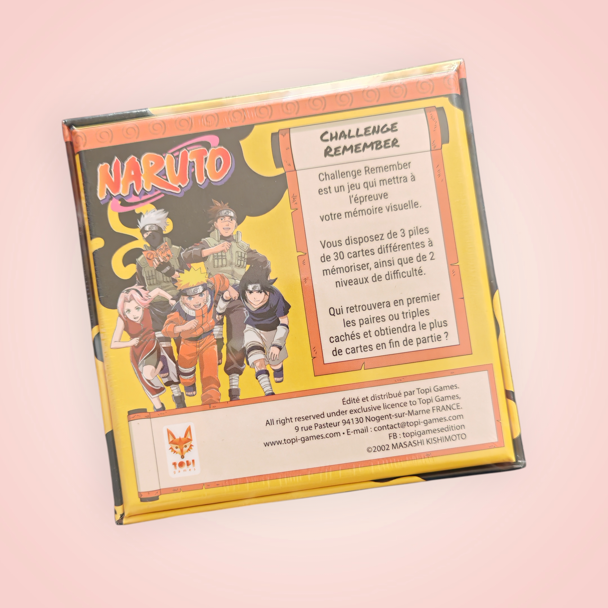 Jeux de memo naruto