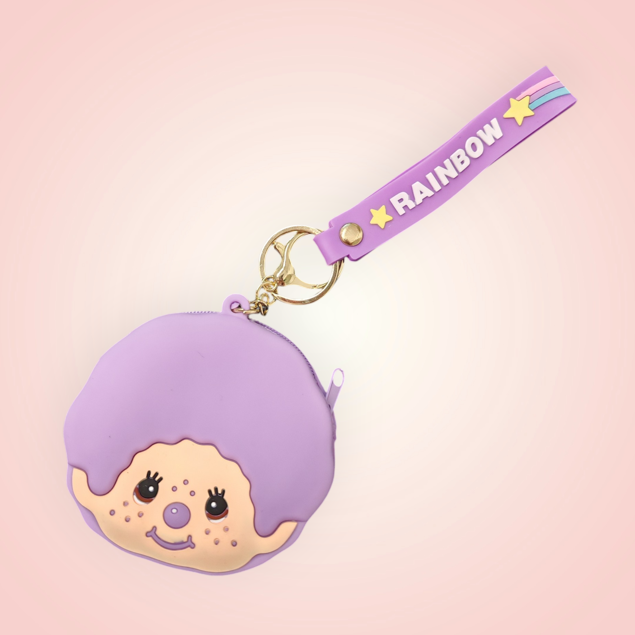 Porte clé porte monnaie monchhichi