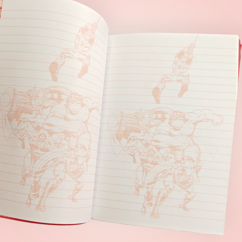 Carnet super héros avangers