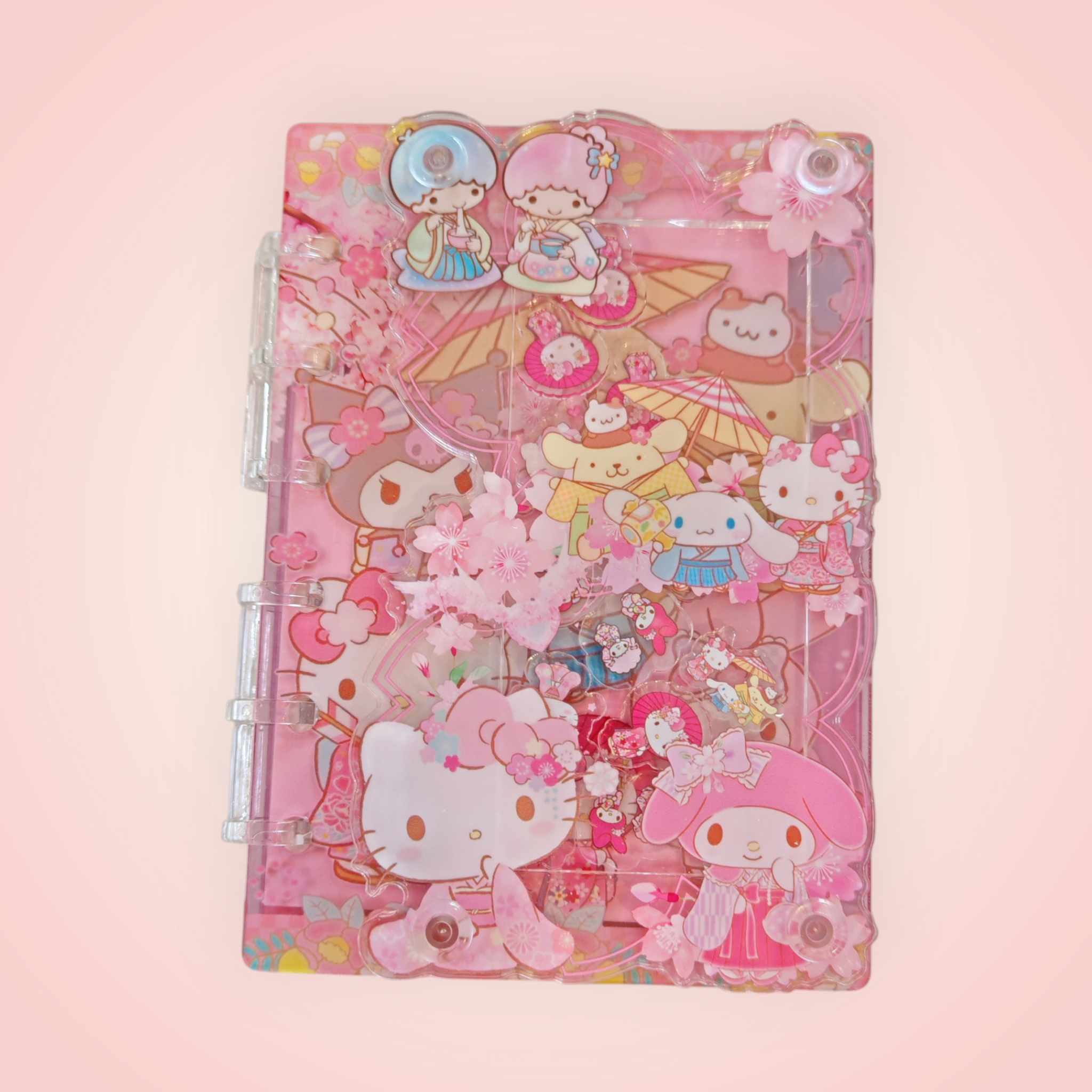 Carnet acrylique hello kitty